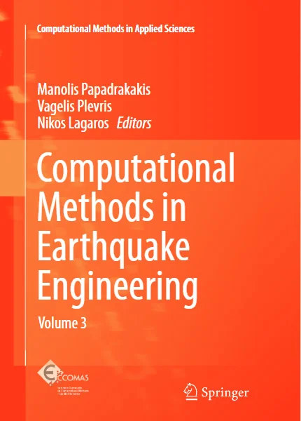 Cover of Computational Methods in Earthquake Engineering, Vol. 3