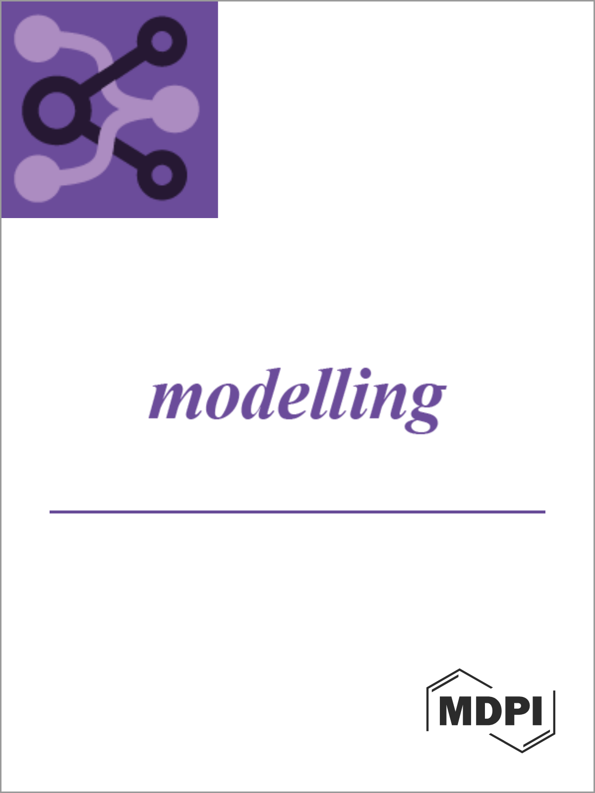Cover of the journal Modelling