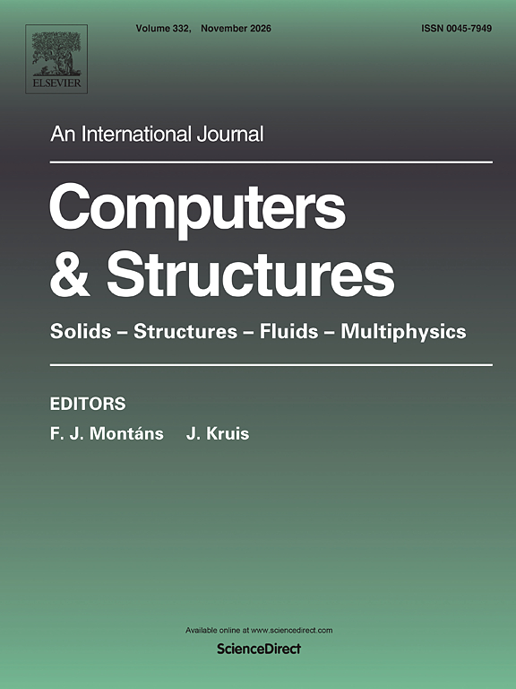 Cover of the journal Computers & Structures