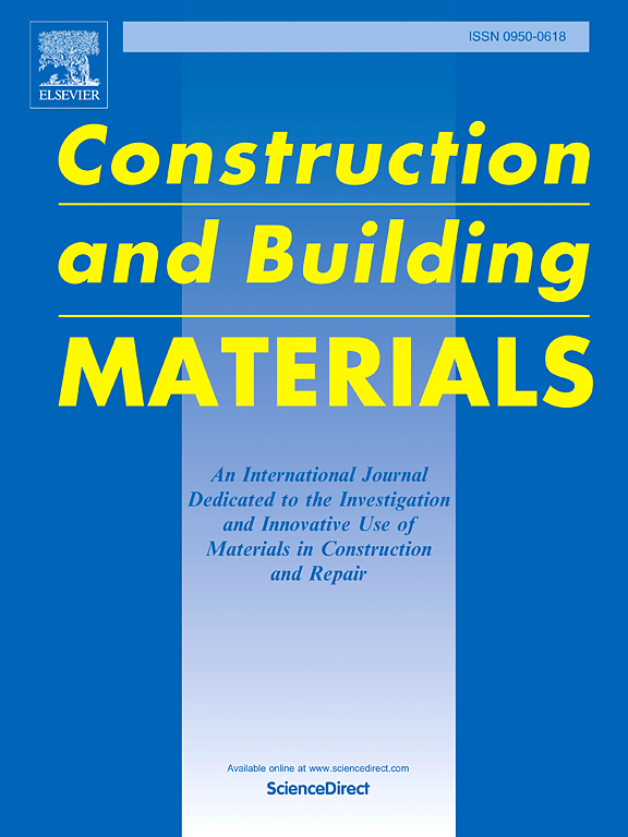 Cover of the journal Construction and Building Materials