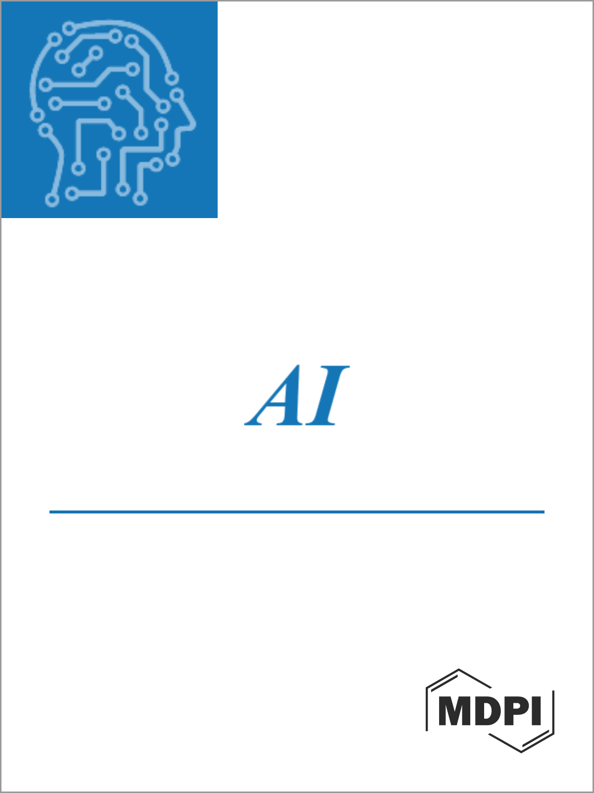 Cover of the journal AI